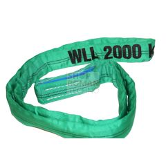 ELLERsling Polyester Rondstrop 2 ton - Groen