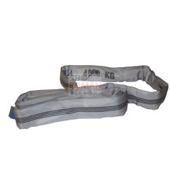ELLERsling Polyester Rondstrop 4 ton - Grijs